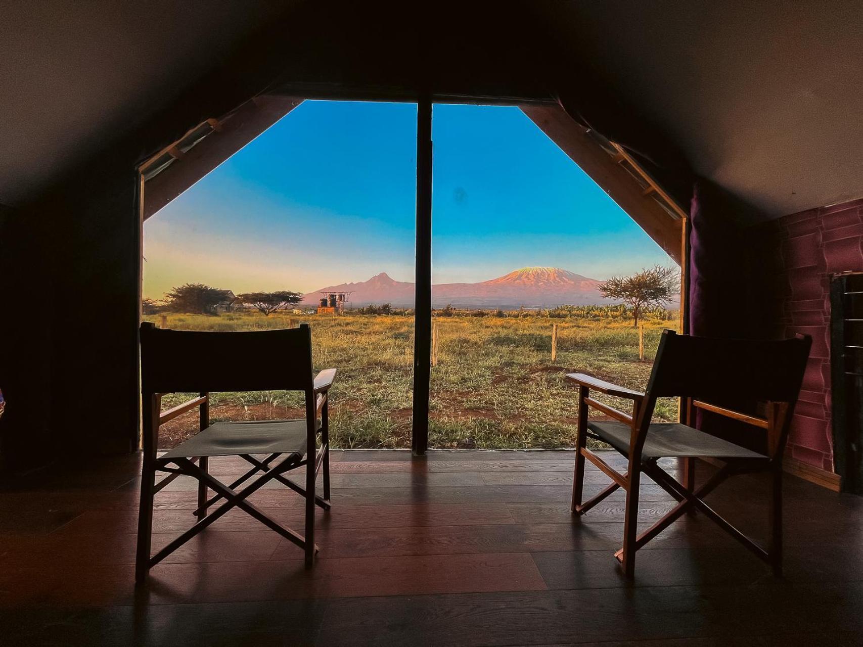 Kilimanjaro View Cabin-Amboseli Oloitokitok Exteriör bild